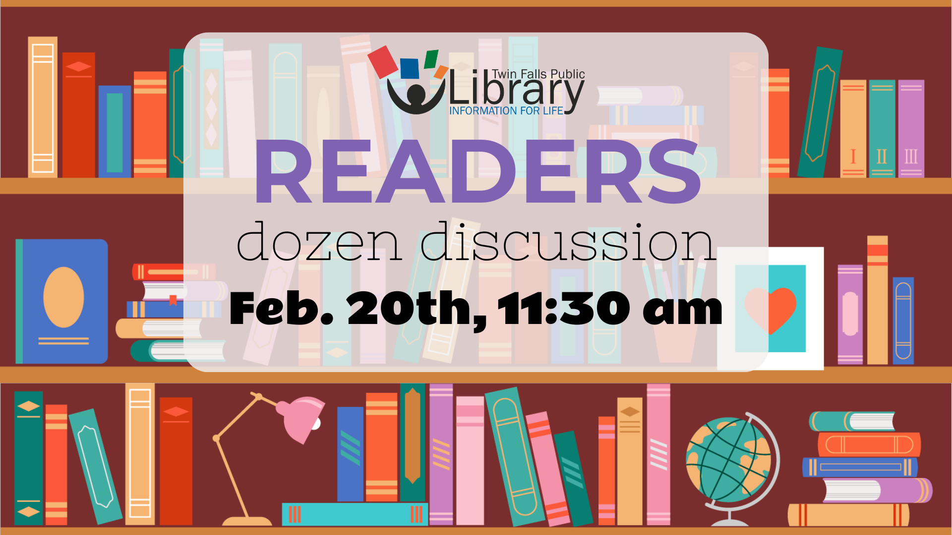 Library Discussion Posts Twin Falls Public Library